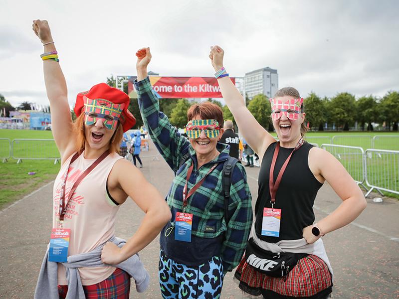Kiltwalk set to return to cities across Scotland in 2022