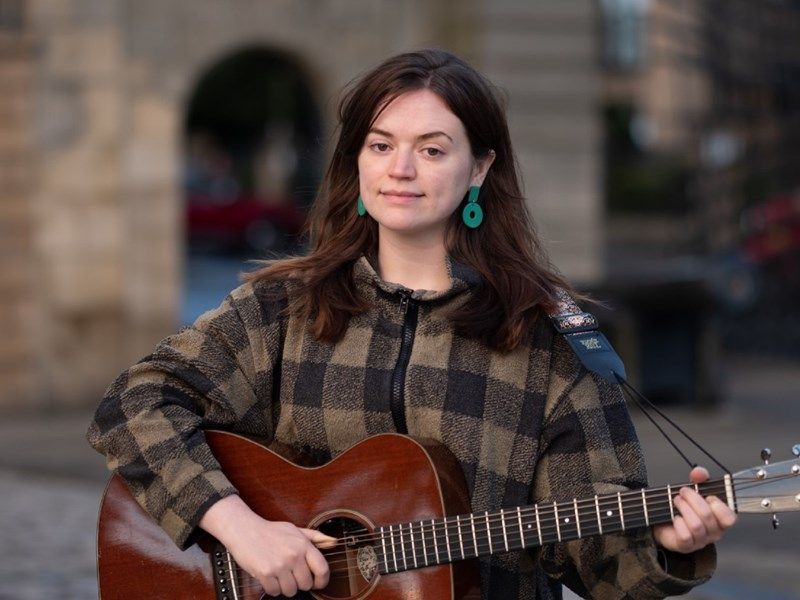 Siobhan Wilson with Adam Holmes