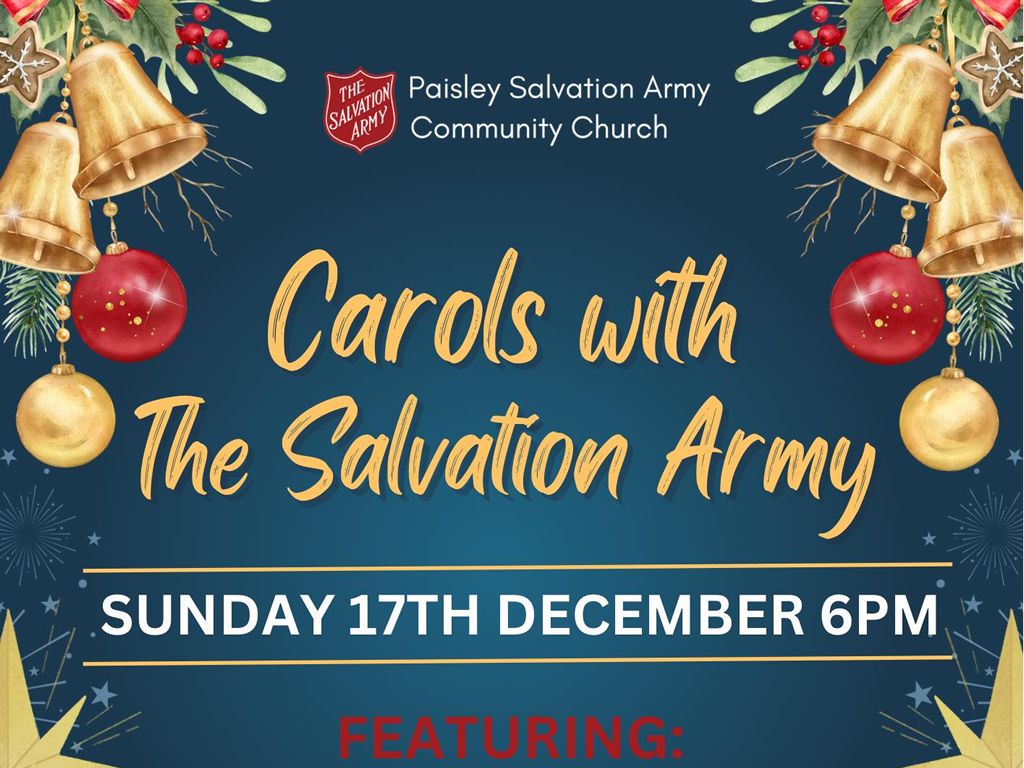 Community Carols with Paisley Salvation Army