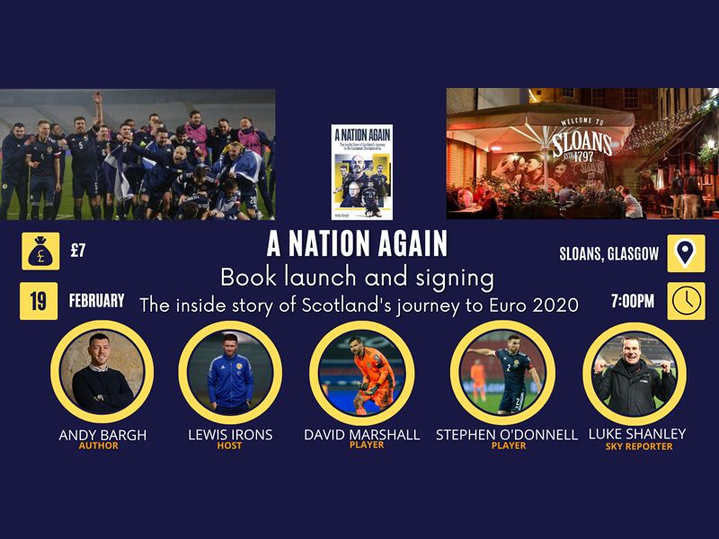 A Nation Again: Book Launch and Signing With Scotland Players