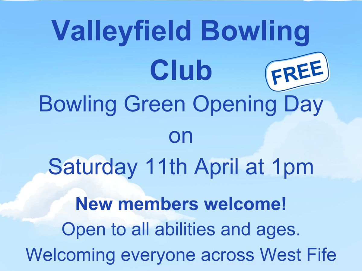 Valleyfield Bowling Club Opening of the Green