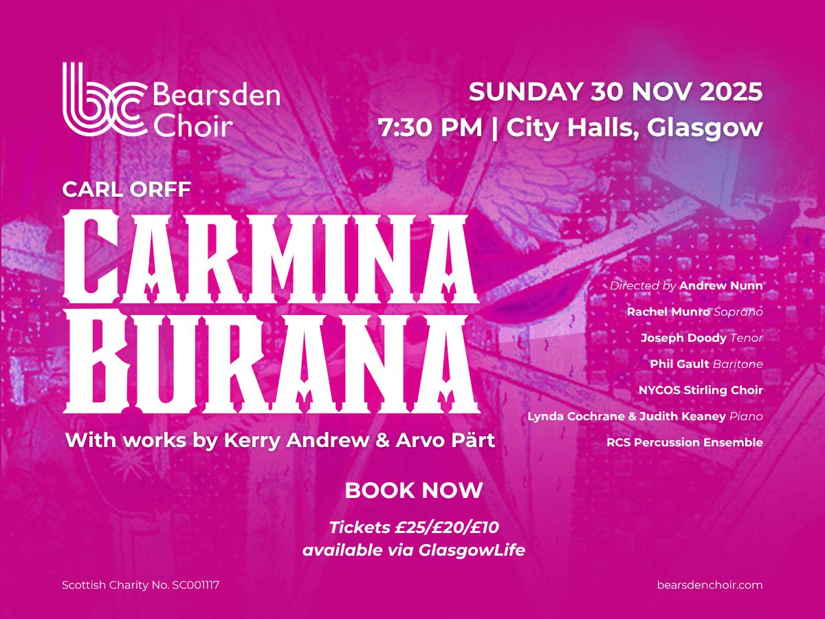 Bearsden Choir: Carmina Burana