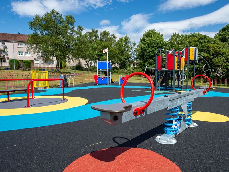Durrockstock play park reopens with brand new equipment