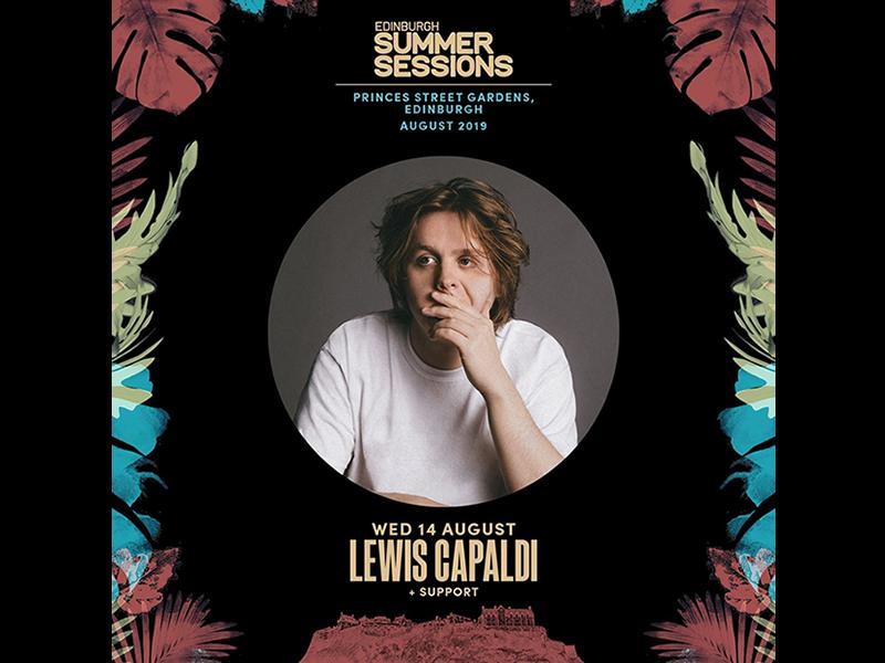 Number 1 Scottish superstar Lewis Capaldi to headline Edinburgh Summer Sessions 