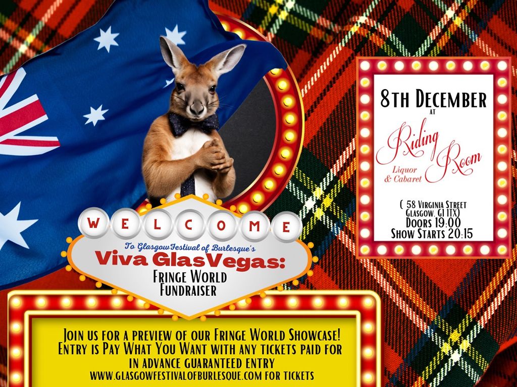 Viva GlasVegas: Fringe World & Adelaide Fringe Fundraiser