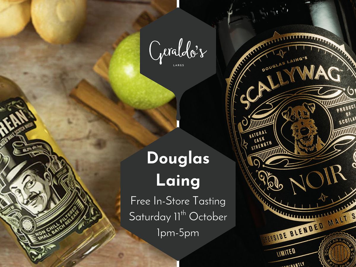 FREE In-Store Tasting with Douglas Laing Whisky