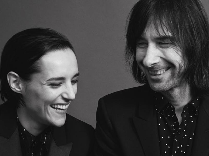 Bobby Gillespie and Jehnny Beth