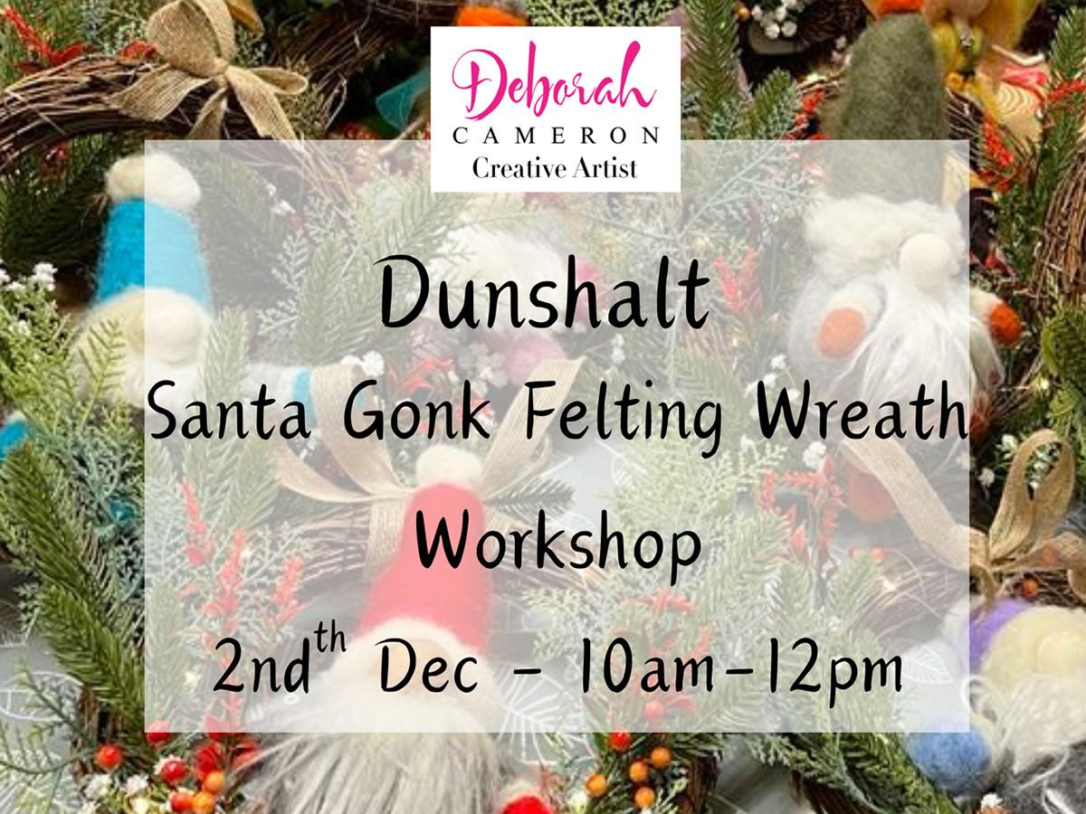 Dunshalt Festive Felting Wreath Workshop