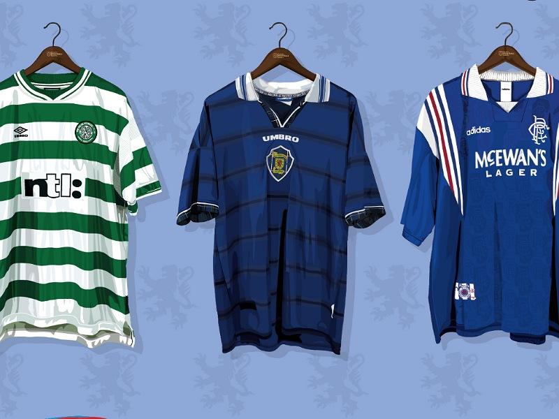 vintage football shirts glasgow