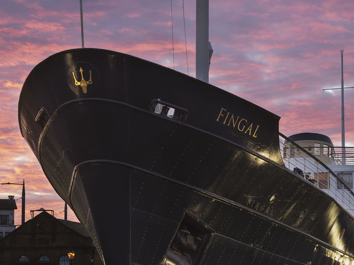 Push the boat out for Valentines weekend aboard the most romantic floating hotel in the UK