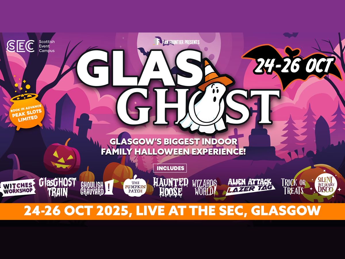 GlasGHOST: Glasgow’s Biggest Indoor Family Halloween Experience!