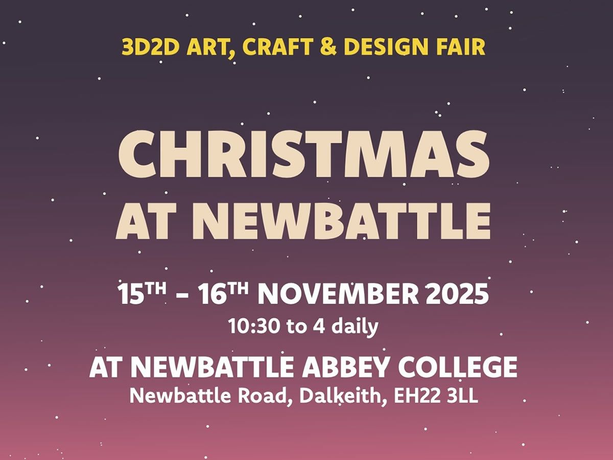 3D2D Newbattle Abbey Christmas Fair
