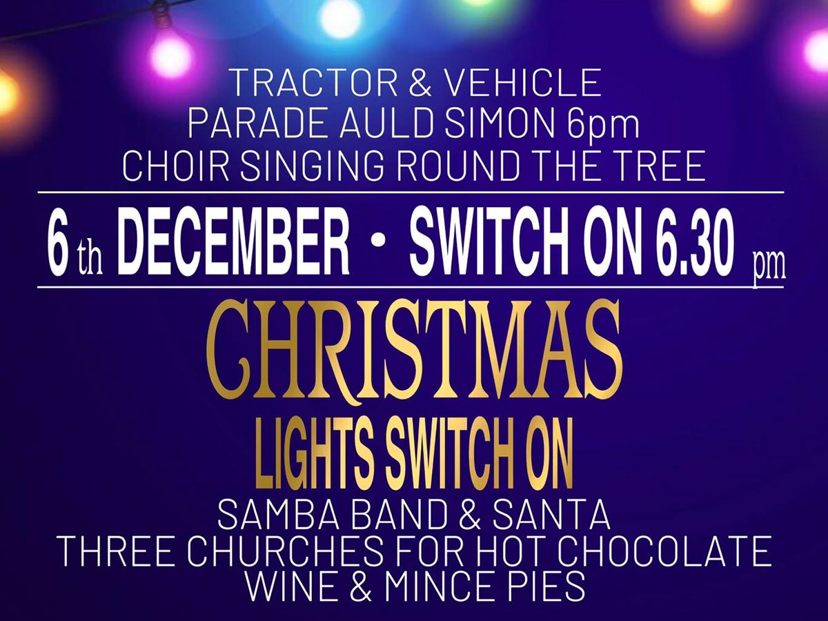 Lochwinnoch Christmas Lights Switch On