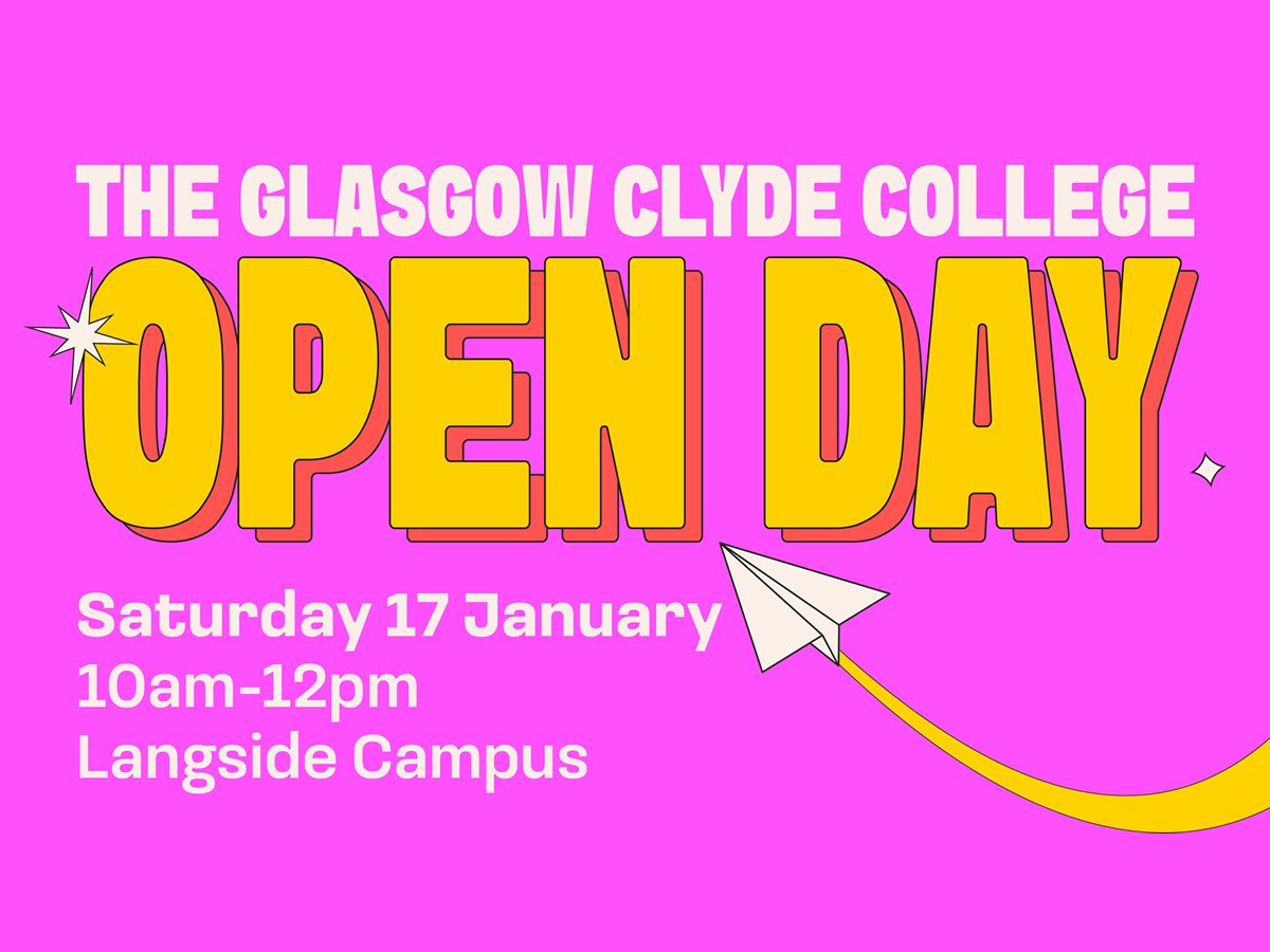 Glasgow Clyde College Open Day