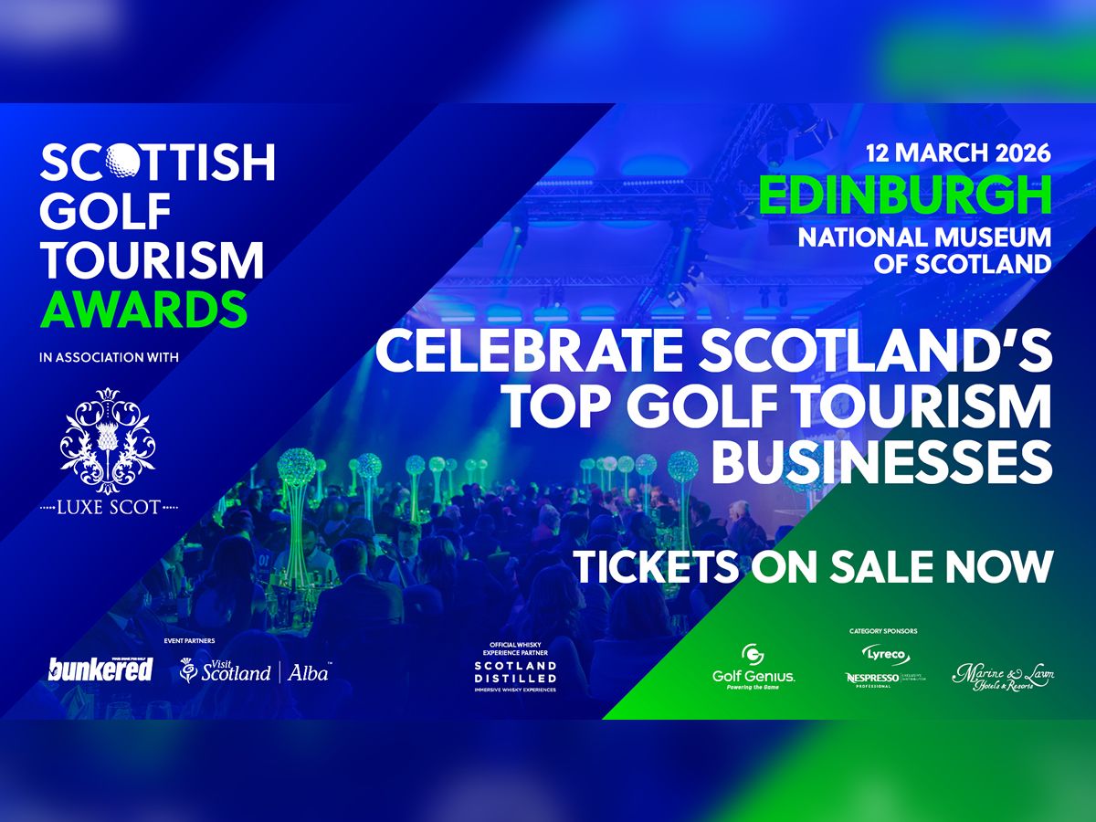 Scottish Golf Tourism Awards in association with Luxe Scot
