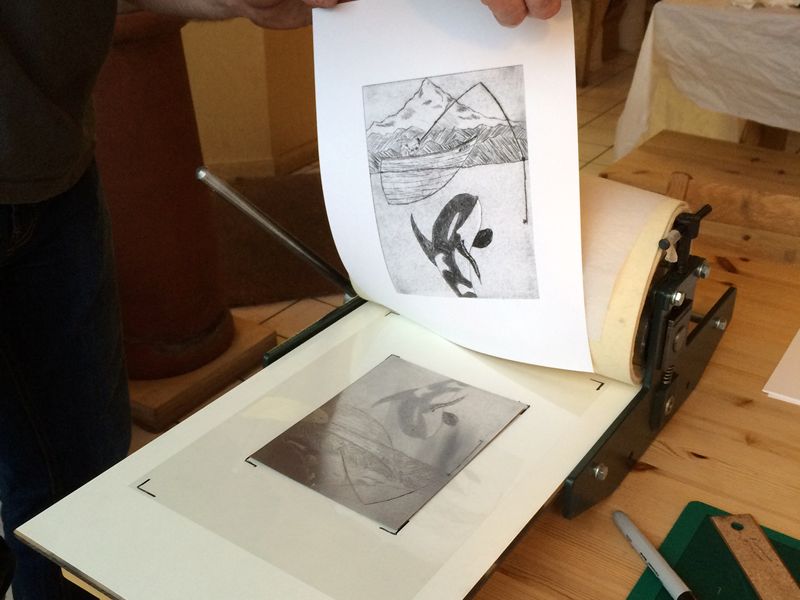 Drypoint Etching Workshop