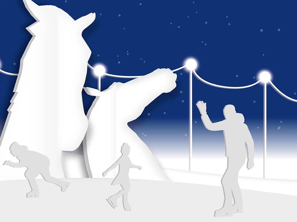 Kelpies Festive Ice Rink