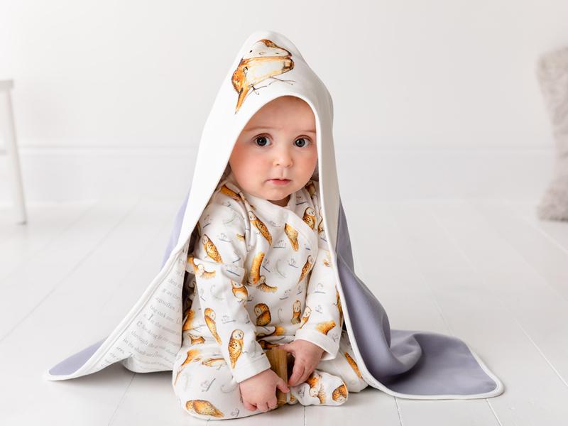 A new chapter: Award winning author and illustrator launches babywear range