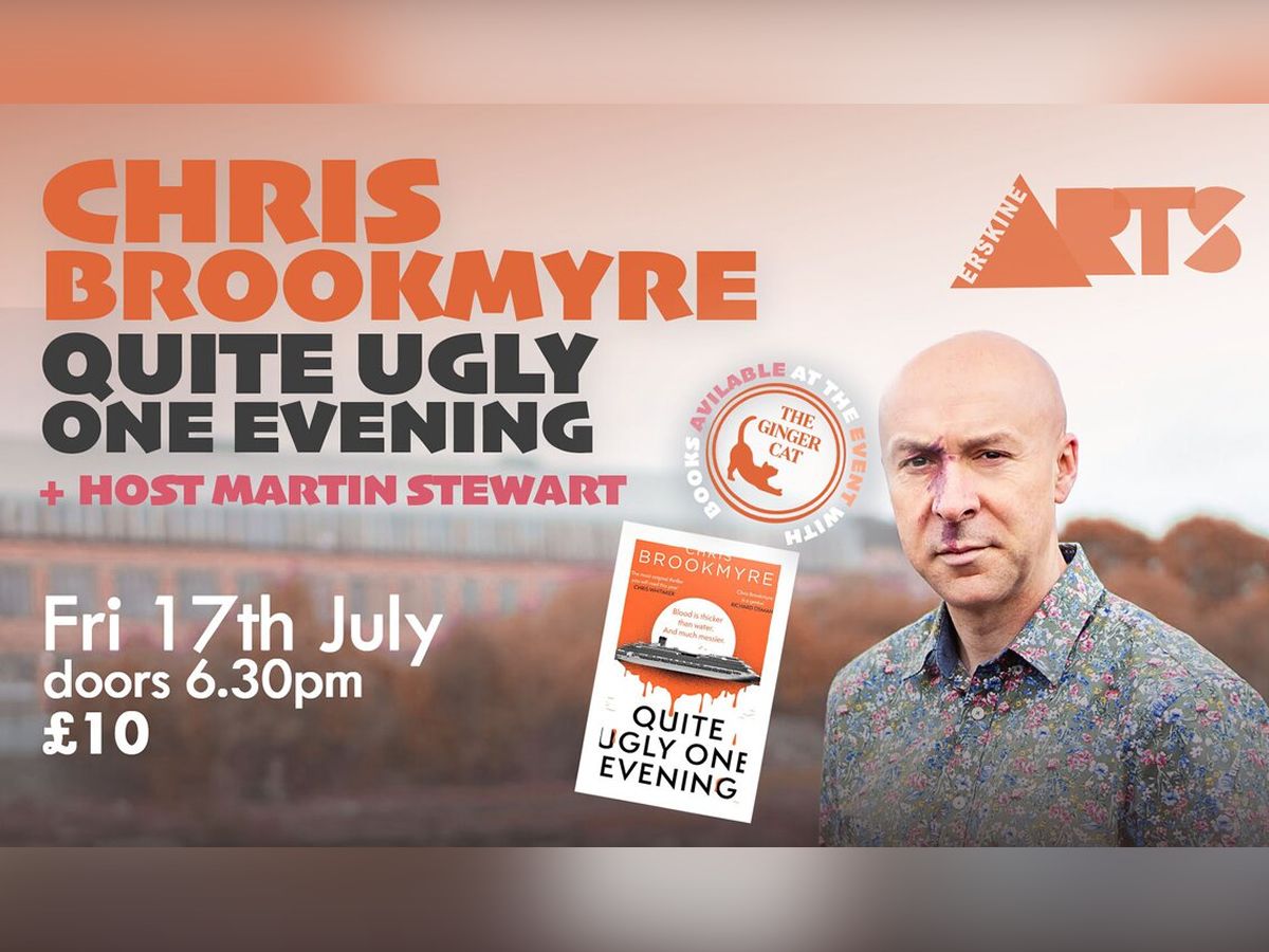 Christopher Brookmyre: Quite Ugly One Evening with special guest host Martin Stewart