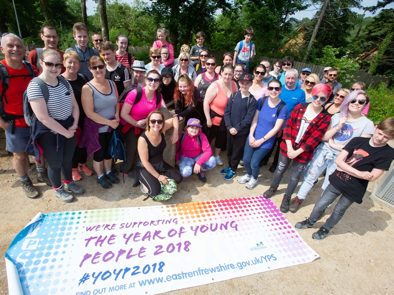 East Renfrewshire Council launches YOYP2018 summer step challenge