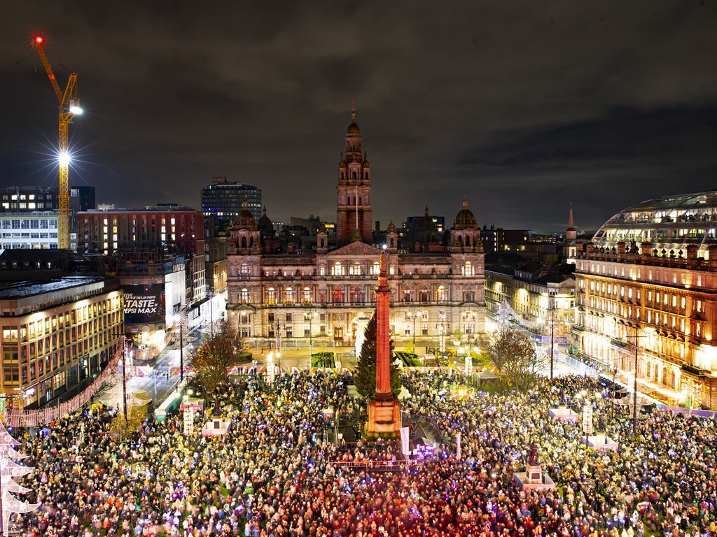 Glasgow’s Christmas Lights Switch On