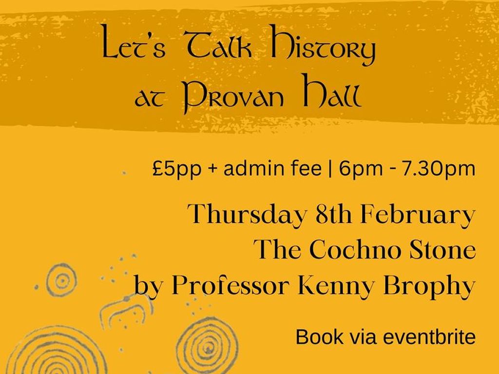 Let’s Talk History at Provan Hall: The Cochno Stone Rock Art