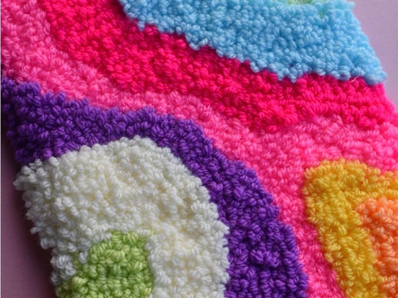 Punch Needle Rug Tufting