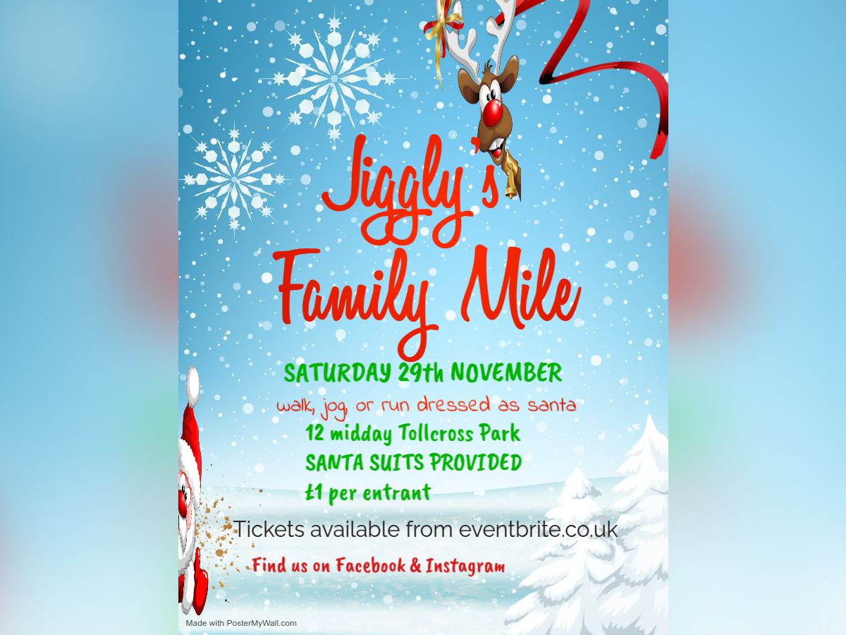 Jiggly Santa Family Mile