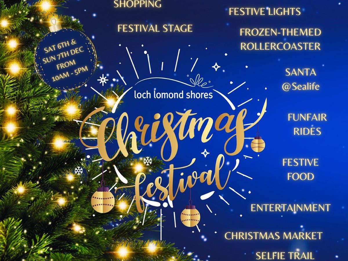 Loch Lomond Shores Christmas Festival is a Christmas cracker this year!