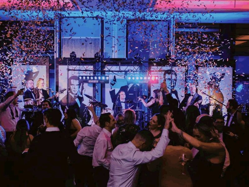 James Bond inspired Skyball Christmas Party