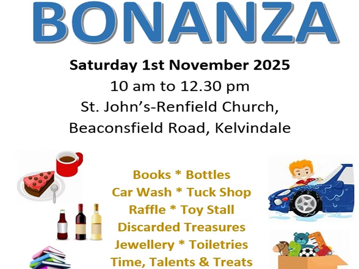 The Bonanza Sale & Coffee Morning