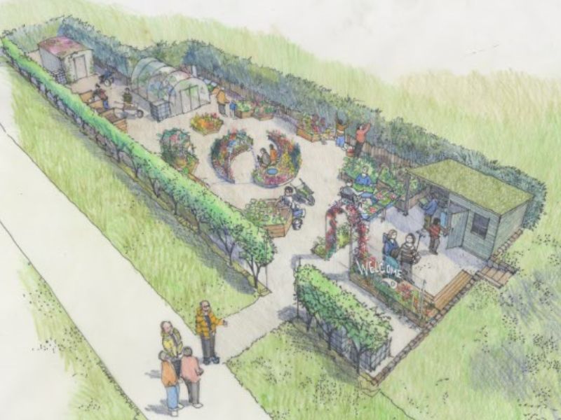 Barshaw Park in Paisley wins new community garden in RHS Garden Day Competition