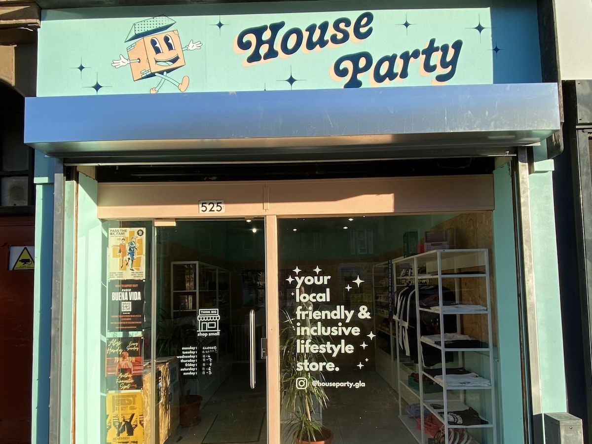 Glasgow retailer House Party relaunches with pop up at Pride Hub
