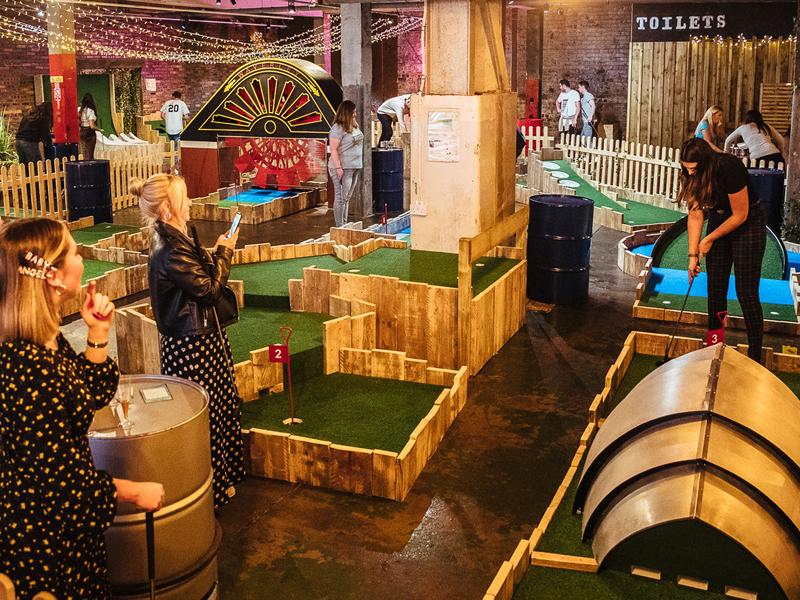 Fore Play Crazy Golf awarded double industry COVID Safe accreditation