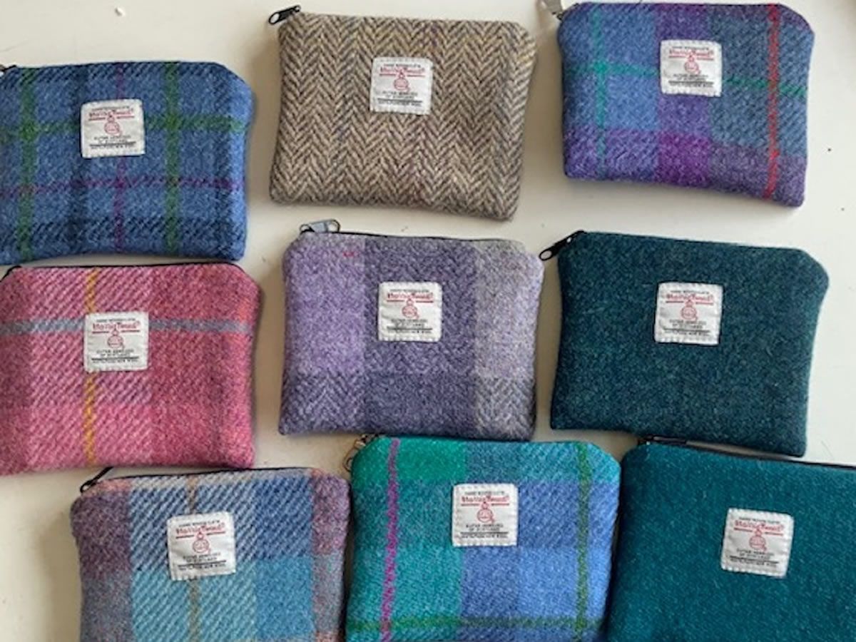 Harris Tweed Coin / Credit Card Purse Making Workshop