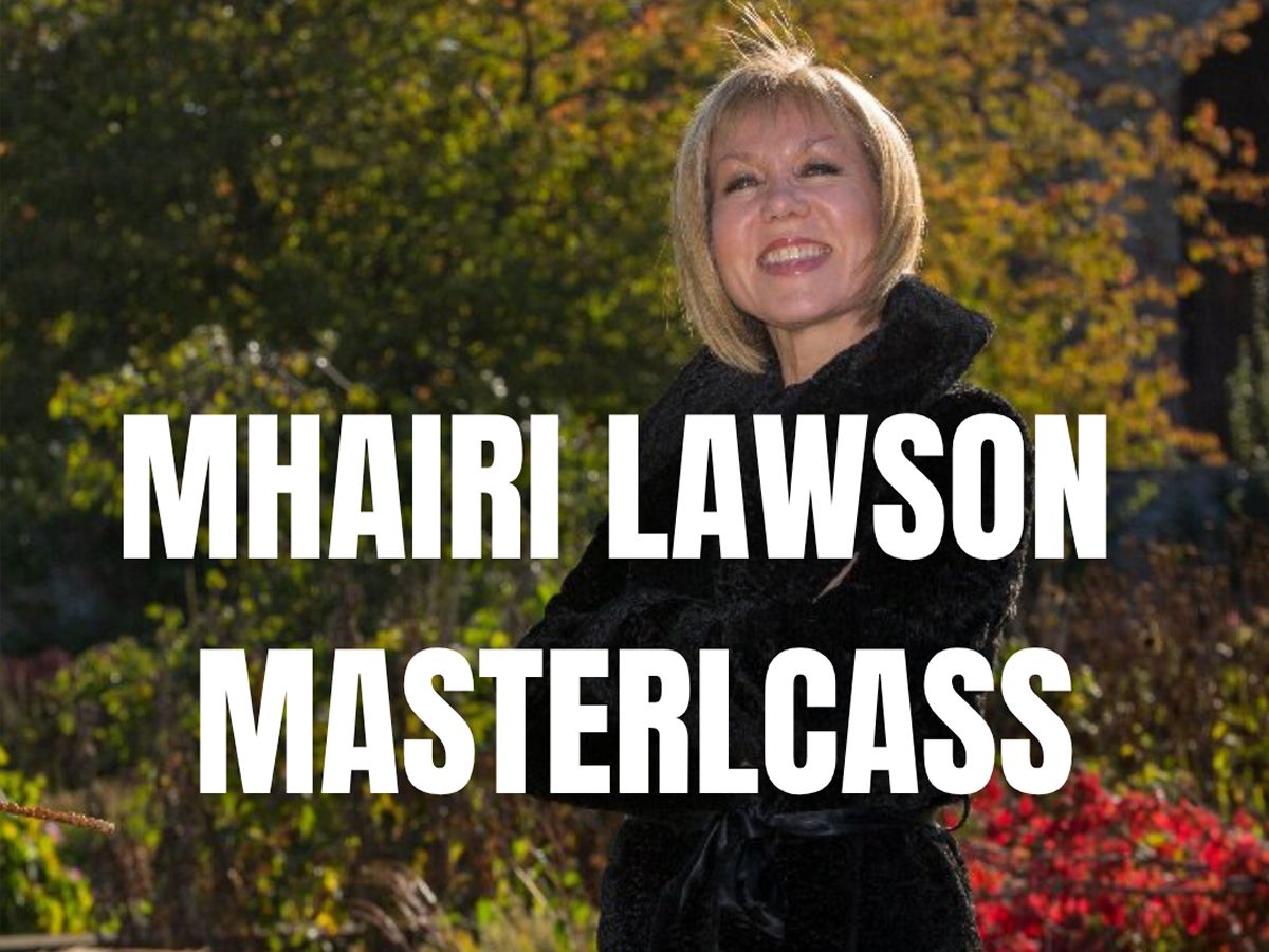The Glasgow Barons Early Music Festival: Mhairi Lawson Masterclass