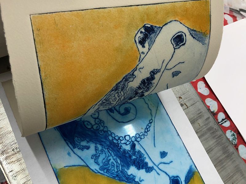 Drypoint Etching 1 at Edinburgh Printmakers, Edinburgh East What's On