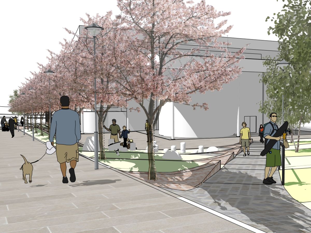 New civic plaza and events space to be created in Erskine