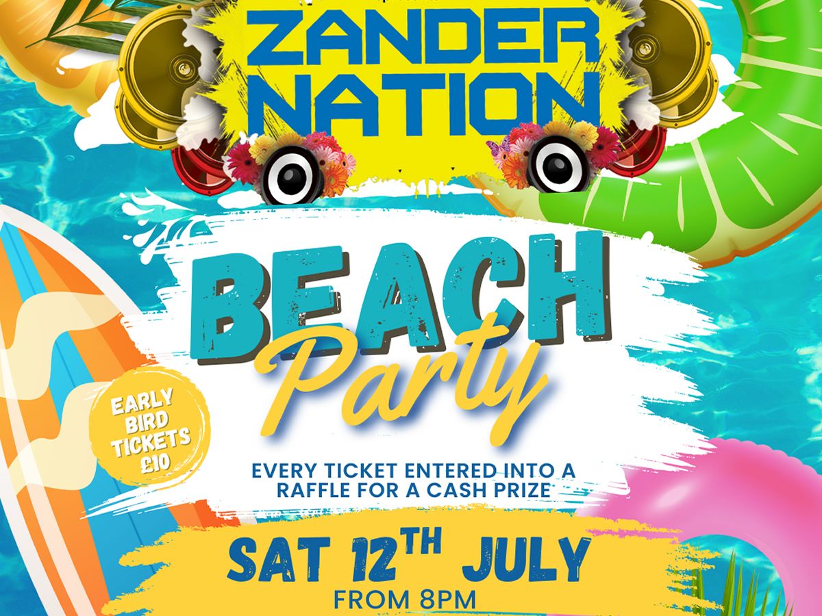 Zander Nation Beach Party