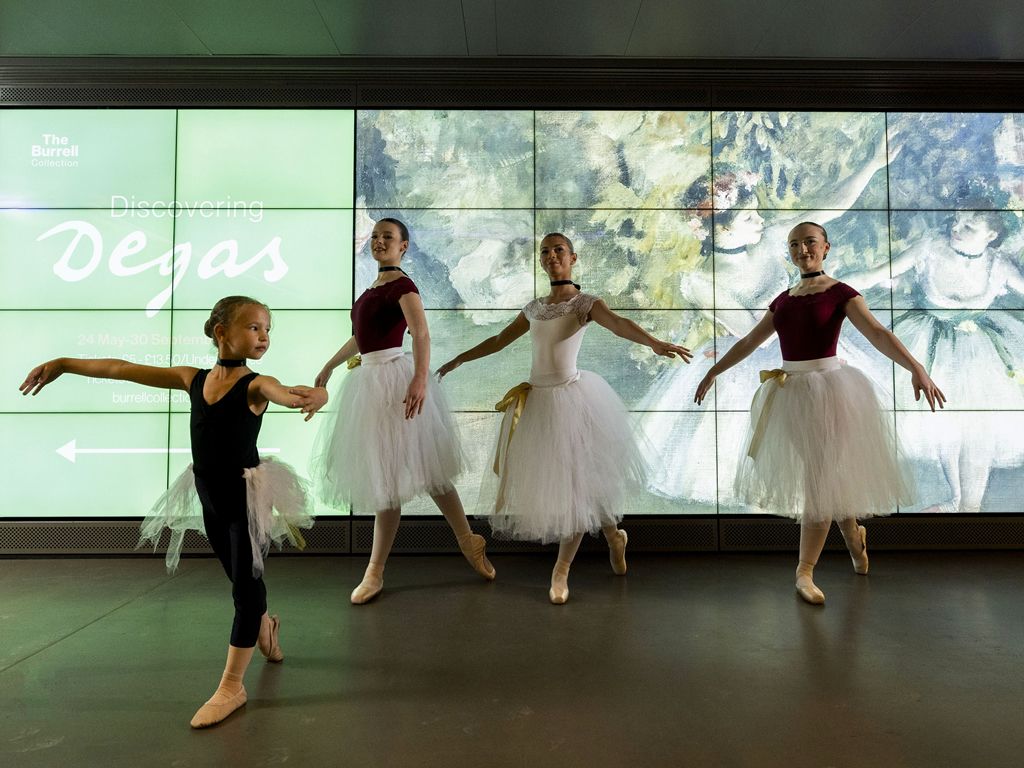 First major ticketed exhibition, Discovering Degas, set to open at The Burrell Collection