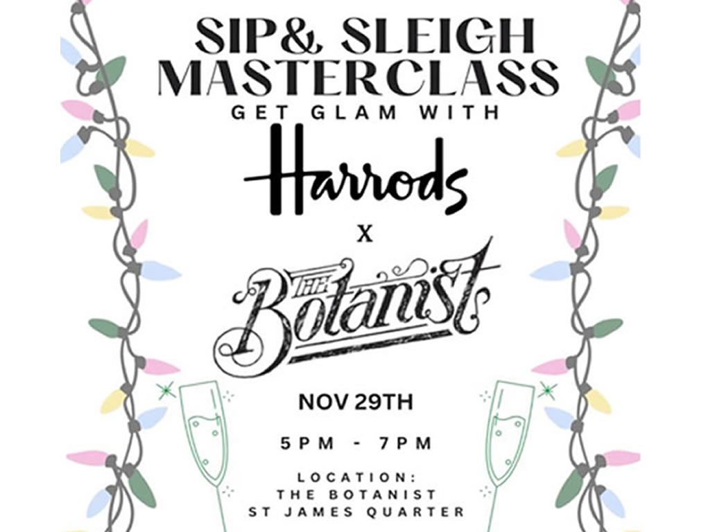 Harrods Beauty X The Botanist Event