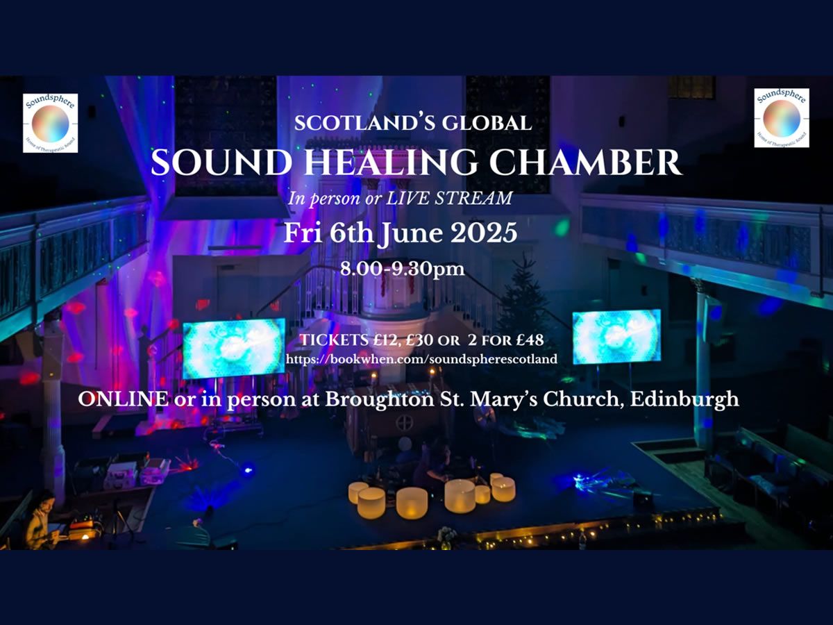 Scotland’s Sound Healing Chamber