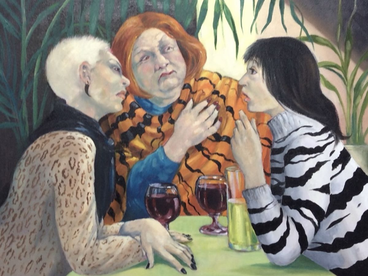 Art Demonstration By Maggie Downer