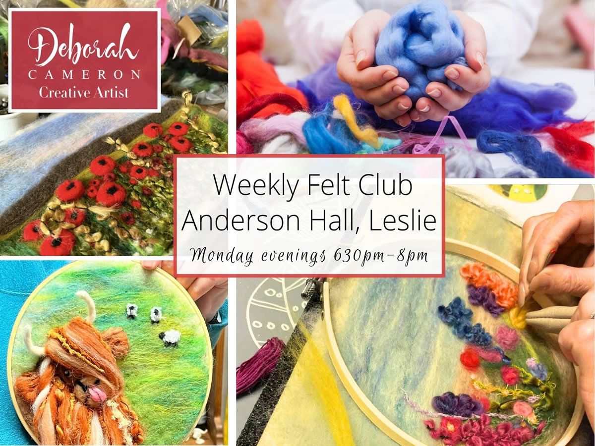 Fabulous Felt and Fiber Art Club