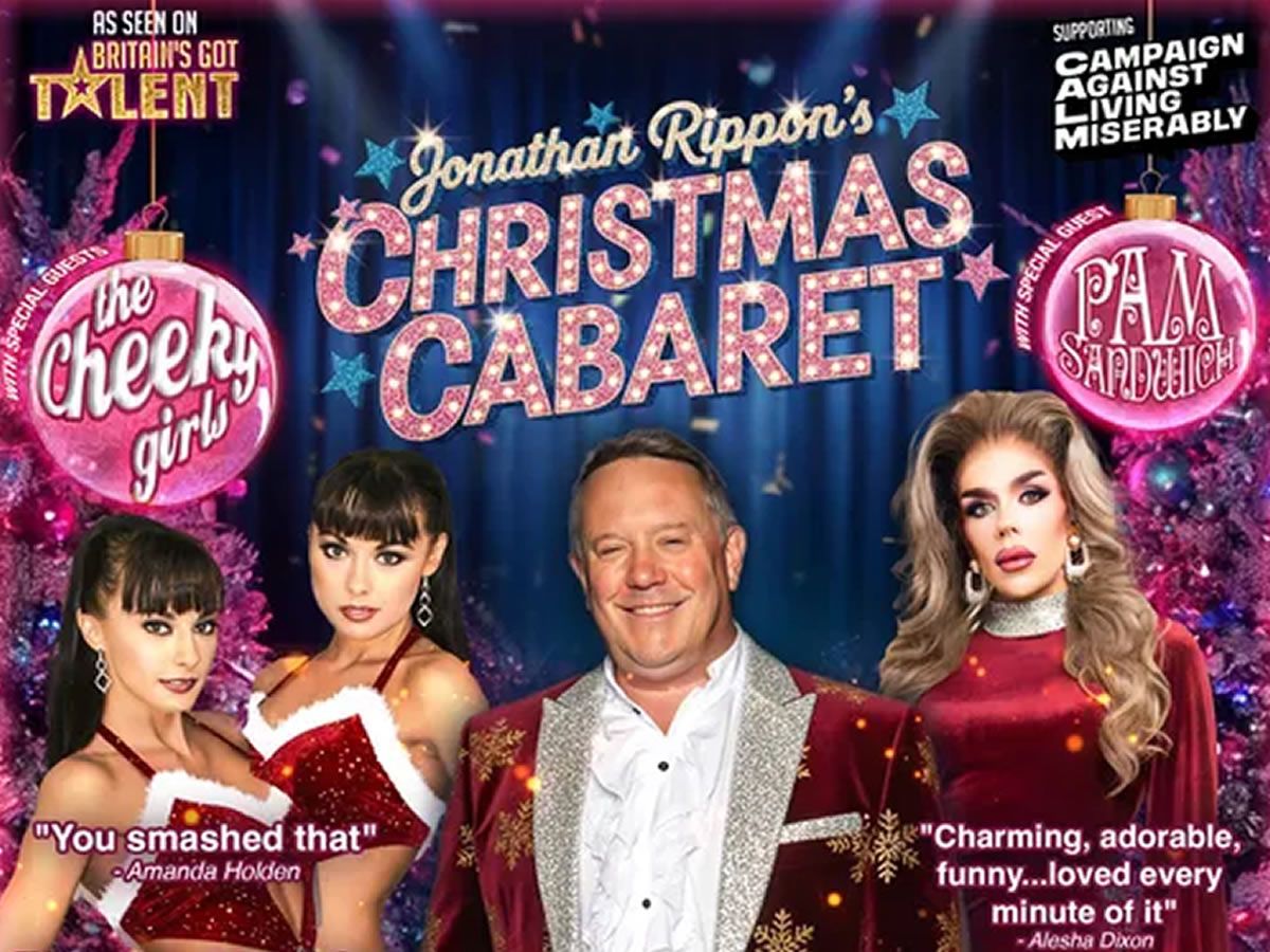 Jonathan Rippon’s Christmas Cabaret with The Cheeky Girls