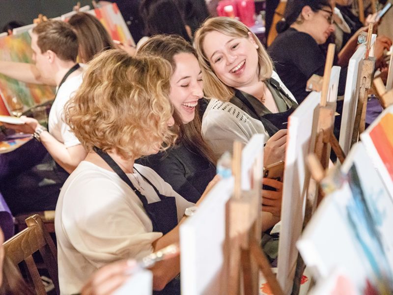 PopUp Painting! Sip and Paint
