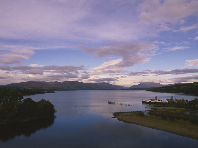 St Andrews Day Celebrations light up Loch Lomond Shores