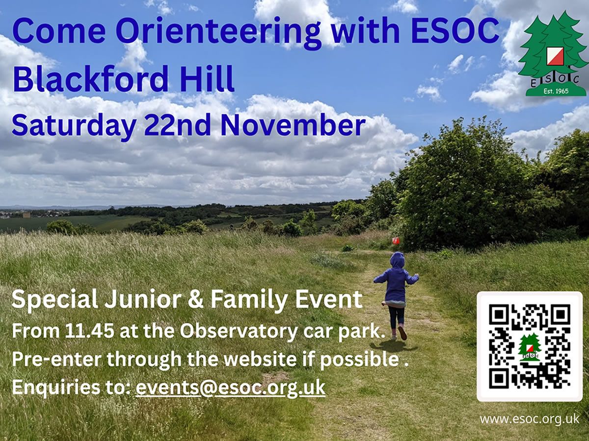 Come & Try Orienteering at Blackford Hill