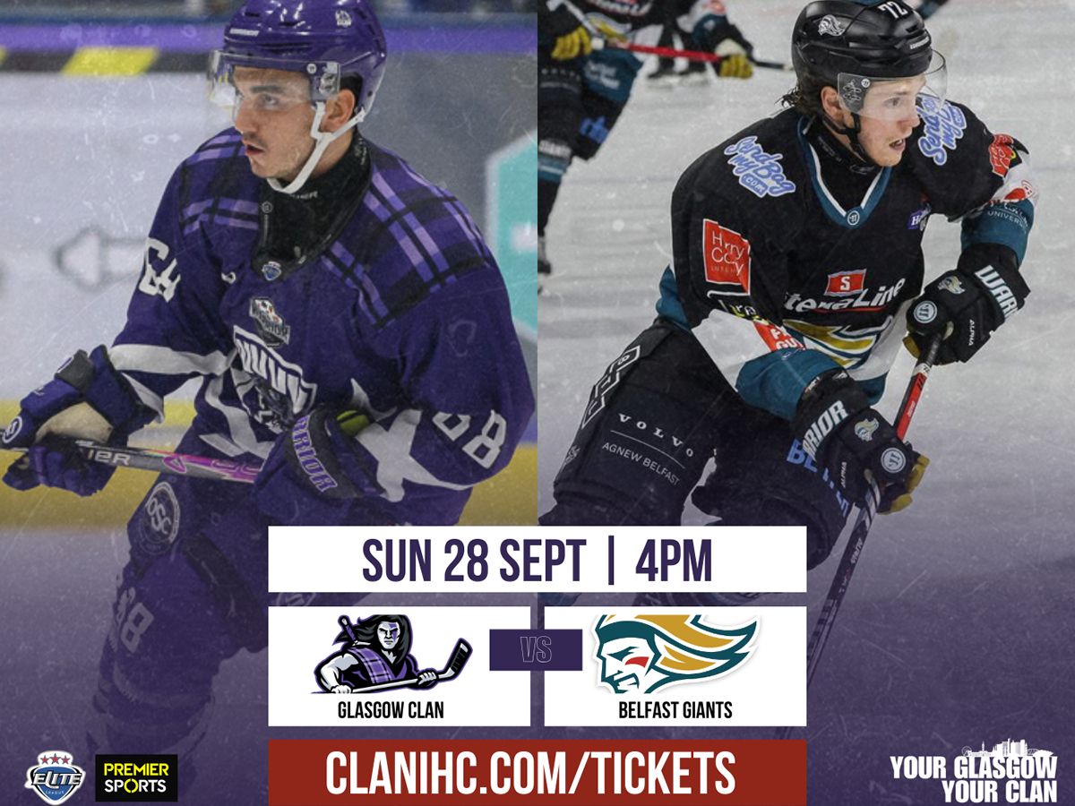 Glasgow Clan vs Belfast Giants - Challenge Cup