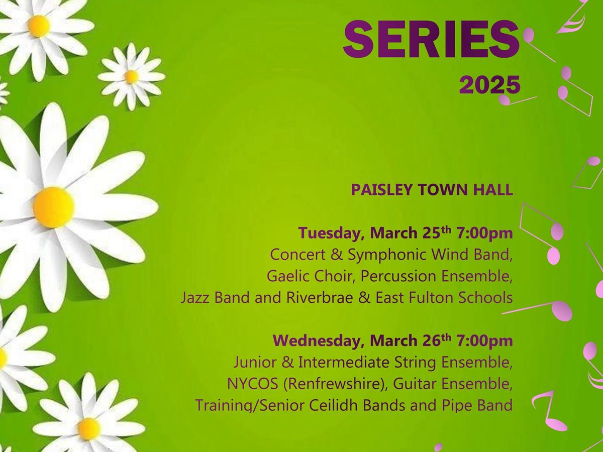 Renfrewshire Schools’ Spring Concert Series